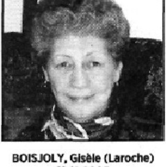 Photo of Gisele Boisjoly