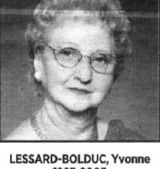 Photo of Yvonne Bolduc