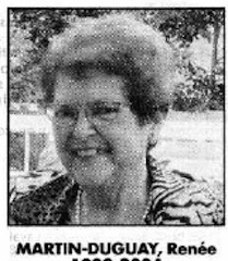 Photo de Renee Duguay