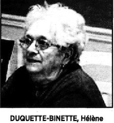 Photo de Helene Duquette
