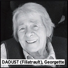 Photo de Georgette Filiatreault