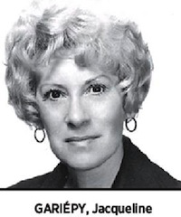 Photo de Jacqueline Gariepy
