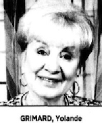 Photo de Yolande Grimard