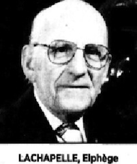 Photo de Elphege Lachapelle