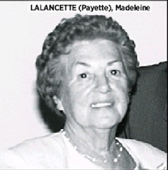 Photo of Madeleine Lalancette