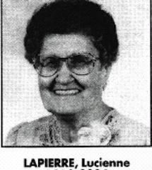 Photo de Lucienne Lapierre