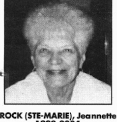 Photo of Jeannette Ste-Marie